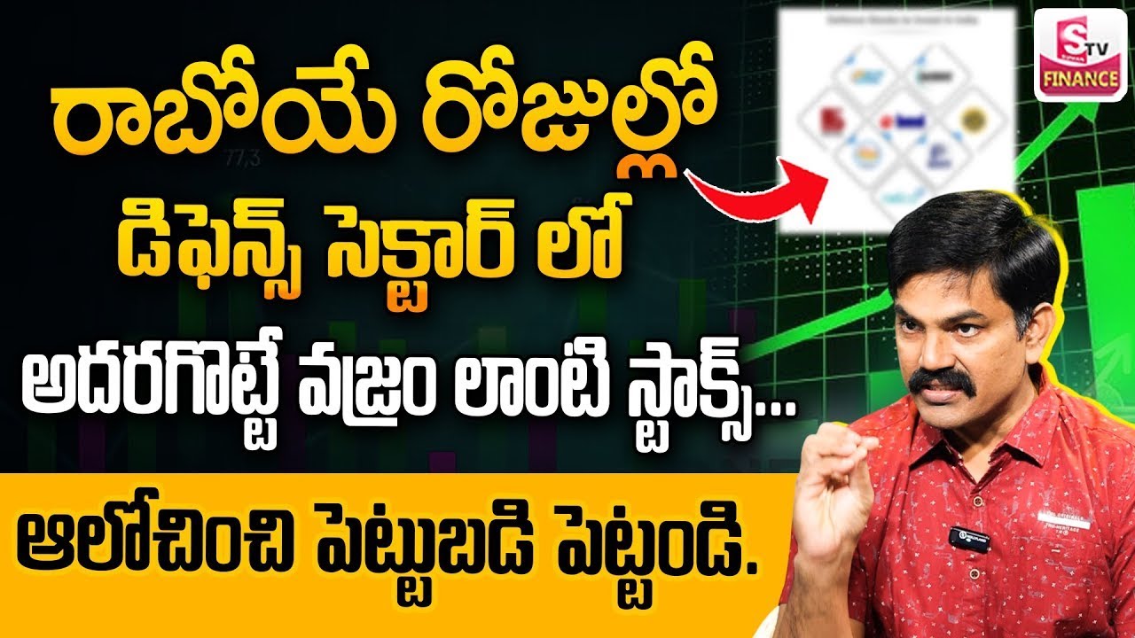 Sundara Rami Reddy - Top Defence Stocks to Watch in 2026 || Best Shares to Buy now | SumanTV Naveena