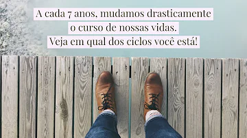 O que significa o ciclo de 7 anos?