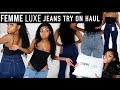 JEANS TRY ON HAUL! FEMME LUXE | LISAAH MAPSIE