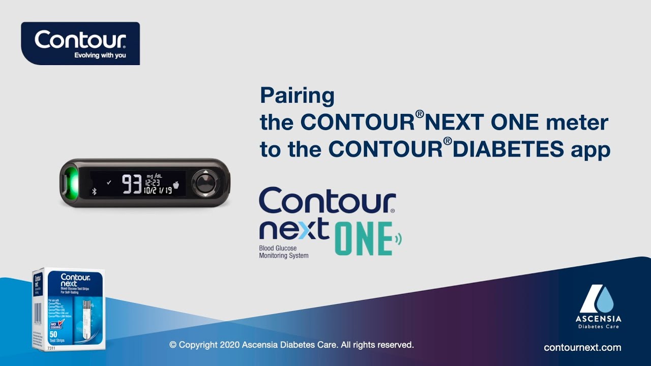 Pairing the meter with the app  | CONTOUR NEXT ONE | mg/dL | United States (en_US)
