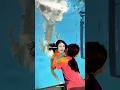মেয়েটি কিভাবে পানির নিচে থাকে #shorts