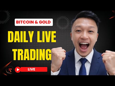 Thumbnail for BTC  & Gold Live Trade Session | Price Action & market Analysis