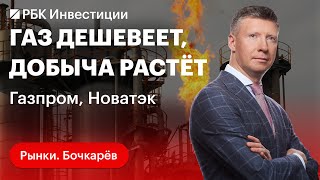 Цены на газ упали, но в России прогнозируют рост добычи: перспективы Газпрома и Новатэка