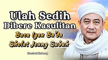 Haté Yakin Tanpa Sulit: Nasihat Abuya Uci Supaya Hirup Senang