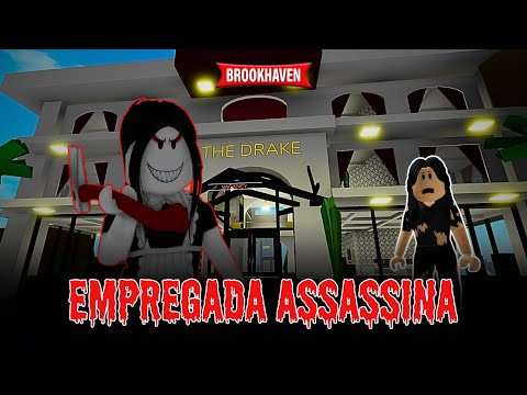 A EMPREGADA ASS4SS1NA / Historinha RP Roblox