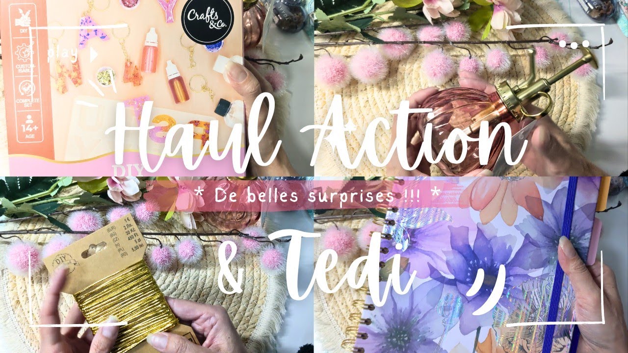 Haul Action et découverte de Tedi: de belles surprises!! ✨ #action #tedi