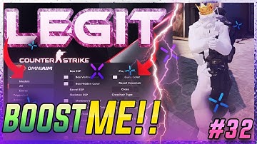 CS:GO Legit HACKING | BOOST ME (HAX0R) | OMNIAIM (CHEAP) | S4:Ep32 // Fl1cks BLATANT