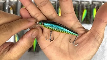 Mồi Giả Câu Cá Chẽm, Tráp, Mú Lóc, Cá Cứng Face Lure 65mm, 5.1g Siêu Nhạy Nhiều Màu Sắc