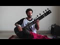 Demonic resurrection  matsya  the fish guitar  sitar play through