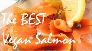 The Best Vegan Salmon | Carrot Lox Tutorial