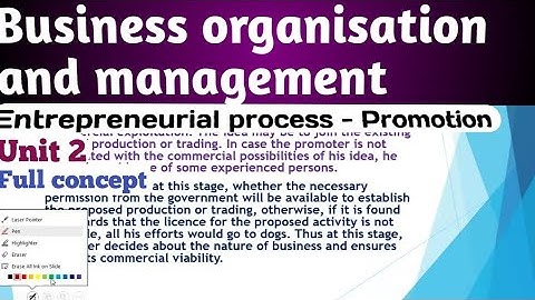 business organisation and management unit 2 bcom | business organisation promotion of business