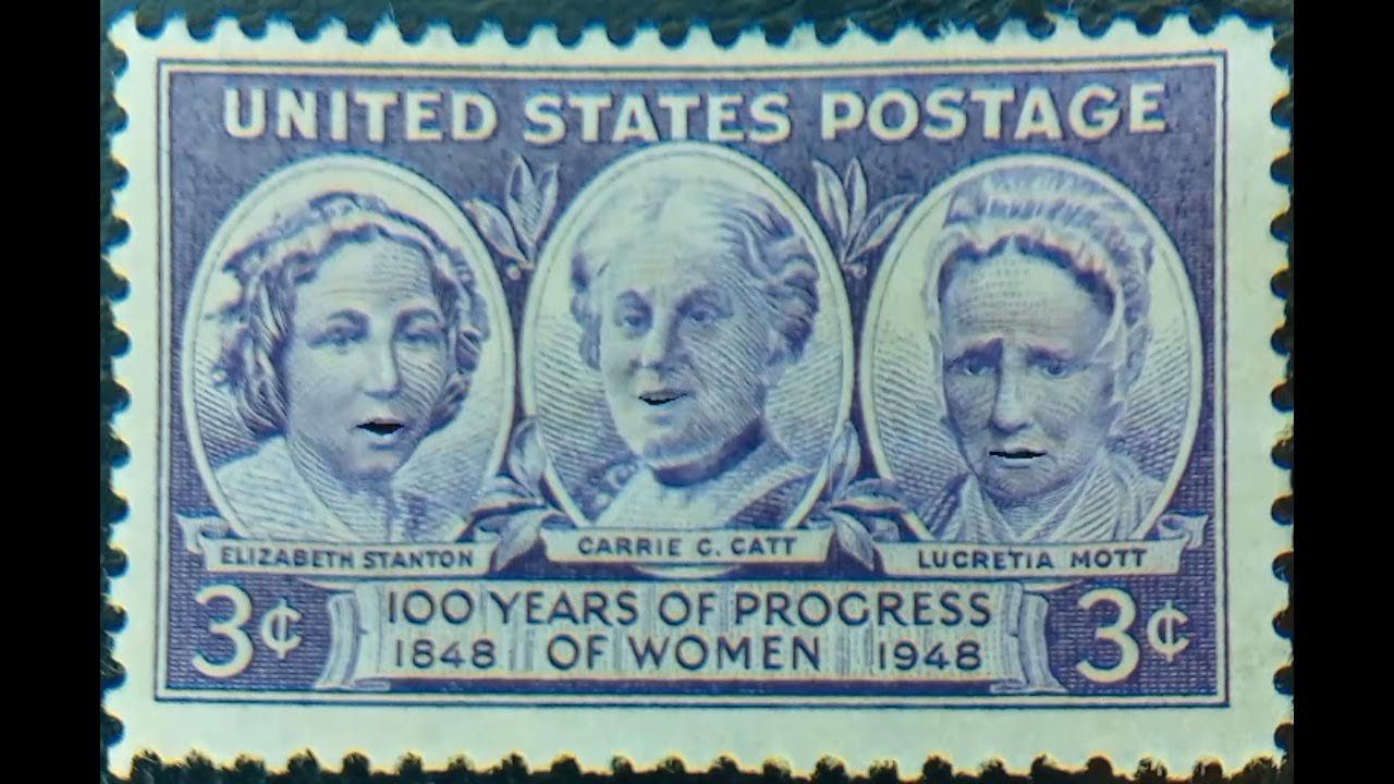 100 years of progress stamp/ Must see YouTube