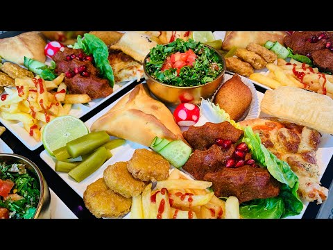 صحن فرنسي مشكل للعزايم والضيافات