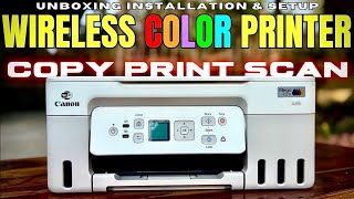 🔥FULL UNBOXING AND REVIEW OF CANON PIXMA G3770 // COMPLETE SETUP // BEST PRINTER FOR OFFICE & HOME 🖨