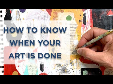 Video: Čo je v umení hotové?
