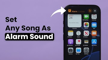 Hoe stel ik een liedje in als wekkergeluid op de iPhone?
