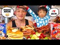 HUGE BREAKFAST AT BIG BEAR! Mukbang