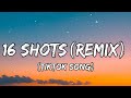 Stefflon Don - 16 Shots remix (Lyrics) "Yuh coulda be badda than a Kingstonee" [TIKTOK SONG]