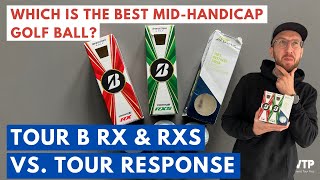 Best Golf Ball for Average Swing Speeds: Bridgestone Tour B RX vs. RXS vs. TaylorMade Tour Response! screenshot 2