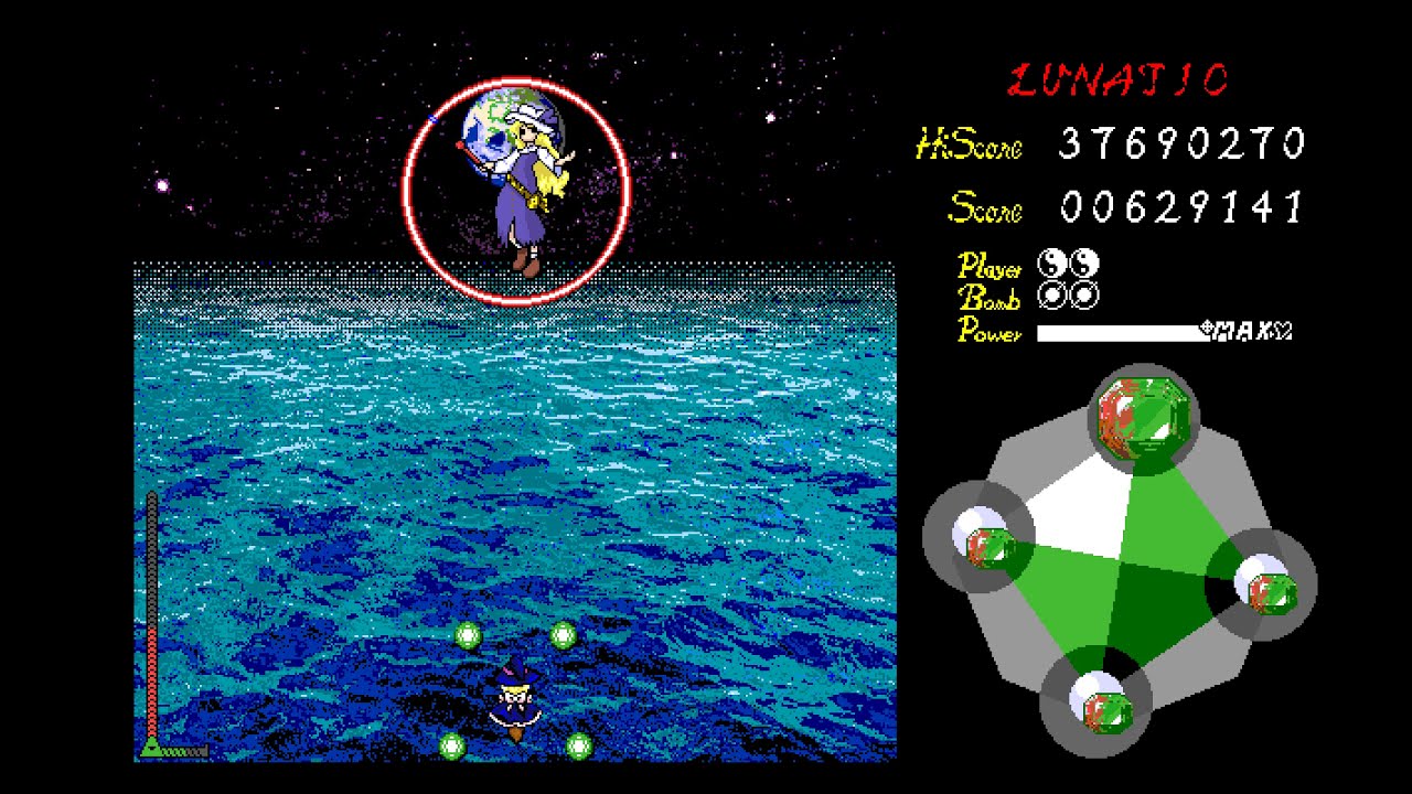 [Touhou Arrange] Watatsuki Spell Card ~ Divine Sea Battle PC-98