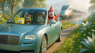 SpongeBob 3D Animation – The Journey of Light and Steel 🌅 | 4K Cinematic Ocean Adventure