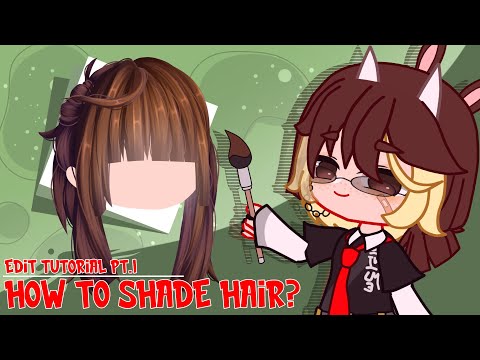 Как обрабатывать волосы? || Туториал по обработке! ч.1 (Gacha Life/Gacha Club)