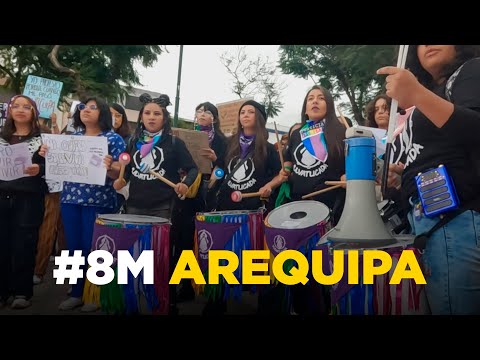 8M Arequipa: así se vivió la marcha por el Día Internacional de la Mujer