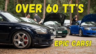 Over 60 TT's At Ockham Bites Breakfast Meet