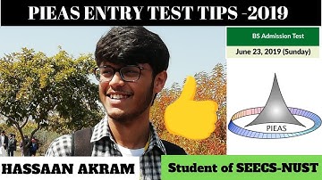 IMPORTANT TIPS FOR PIEAS ENTRY TEST-2019 BY HASSAN AKRAM, PIEAS ENTRY TEST 2019-HASSAAN AKRAM