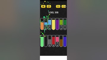 Water sort level 1019