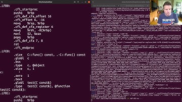 Live Streaming: Compiler Explorer: bug fixing