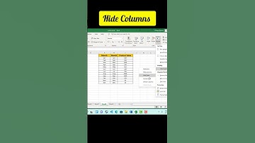 ms excel tips and tricks 2022 | Amazing Advance Excel formula | Remove hide Row & Columns