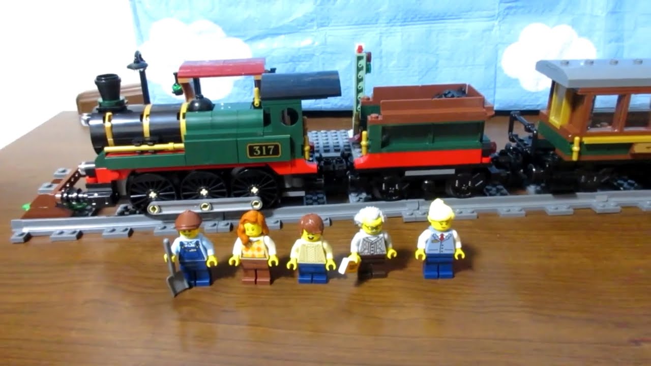 ⭐️掲載 レゴシティ 60511 ビンテージな蒸気機関車 紹介編 - YouTube