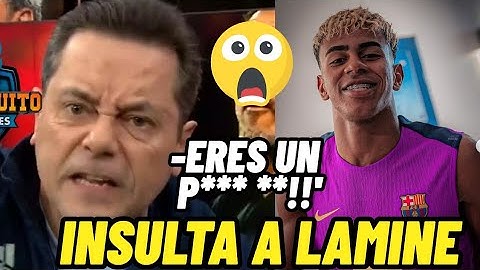 😱😭 RONCERO INSULTA A LAMINE YAMAL Y PUEDE SER EXPULSADO DEL CHIRINGUITO