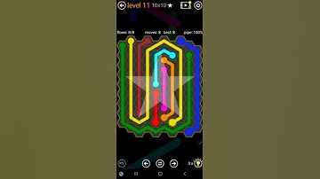 How To Solve Flow Free Hexes Jumbo Pack Level 11 10x10 Board Walk Through Solution Walkthrough