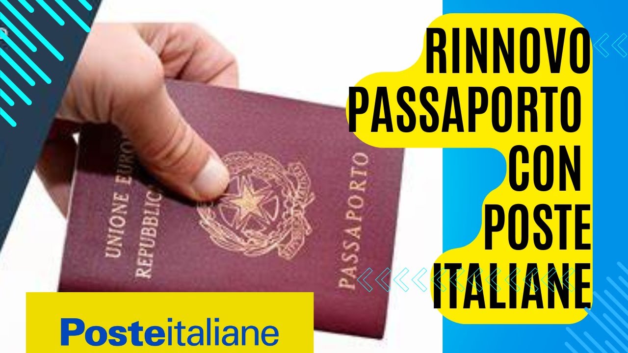 Come rinnovare il passaporto con POSTE ITALIANE  - Novità 2024 #passaporteitaliano