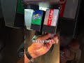 自販機の味、出る瞬間で変えた男。