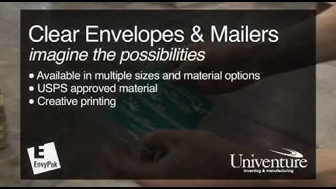 Clear Mailing Envelopes | EnvyPak