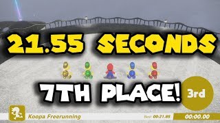 Super Mario Odyssey: Koopa Freerunning - Cap Kingdom 21.55 seconds (7th place)