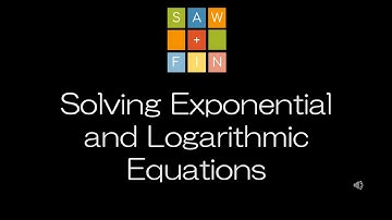Precalculus 3.4 Exponentiële en logaritmische vergelijkingen