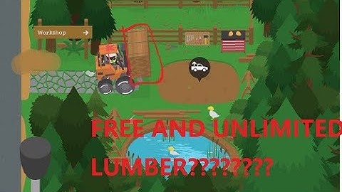 sneaky sasquatch STEAL LUMBER from port