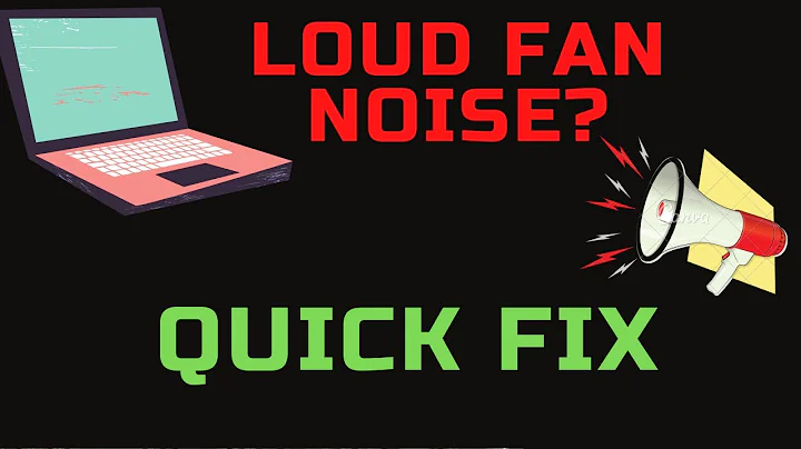 LOUD LAPTOP FAN NOISE | QUICK FIX