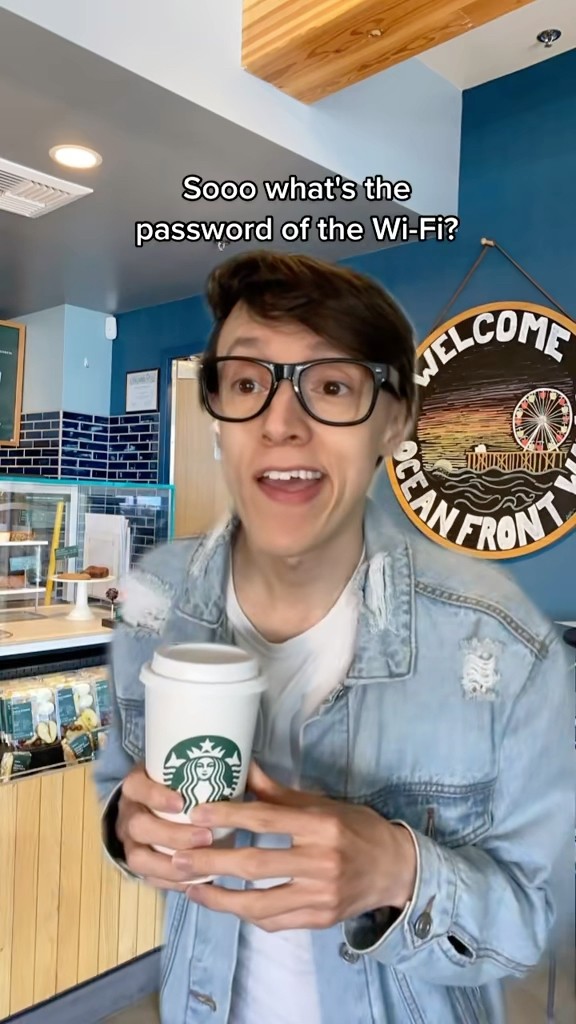 Starbucks Wi-Fi Life Hack #TheManniiShow.com/series