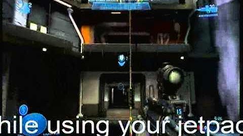 Halo Reach: MLG Countdown Flag Running (with the Jetpack Run - quick Tutorial)