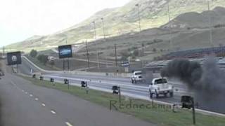 HUGE DIESEL NITROUS BACKFIRE!!!!