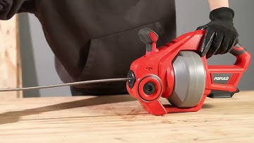 How to Fix a Stuck Cable on the CDAL-2004 Drain Cleaner