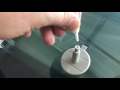 How to Repair a Windshield Chip Bullseye Rock Strike