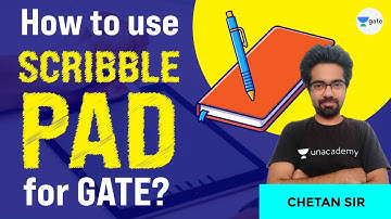 How to use Scribble Pad for GATE? | Chetan Saxena | GATE/ESE CE/CH Exam