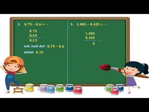 Kelas 5 - Pengurangan Pecahan - YouTube