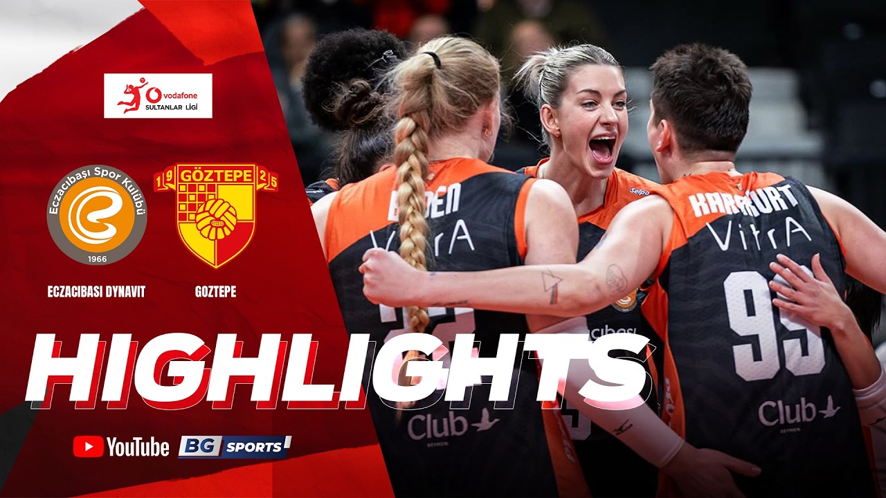 HIGHLIGHTS : Eczacibaşi Dynavi̇t vs Göztepe | Vodafone Sultanlar Ligi 2025/26 | 28.02.26